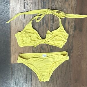 Kona Sol Yellow Bikini Set